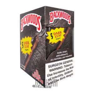 BACKWOODS LEAF WRAPPER CIGARS 1 PACK