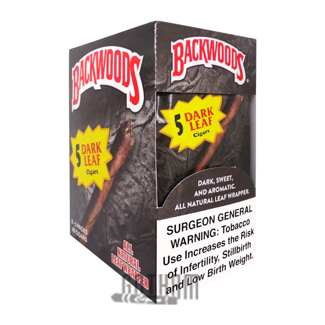 BACKWOODS LEAF WRAPPER CIGARS 1 PACK