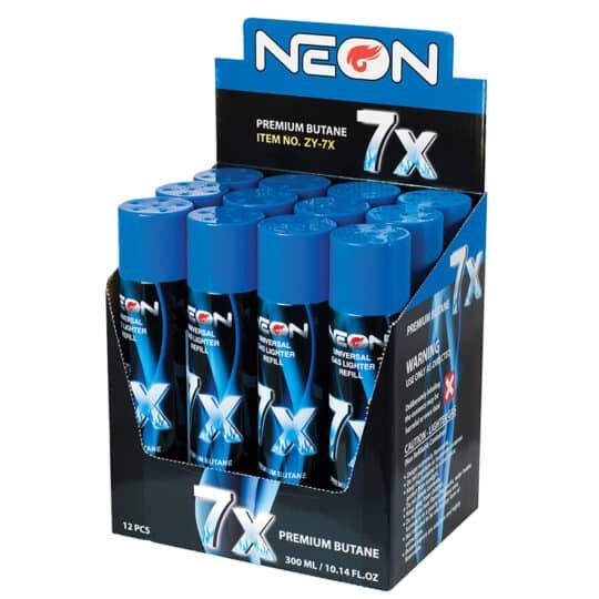 NEON UNIVERSAL GAS LIGHTER REFILL 300ML – 7X