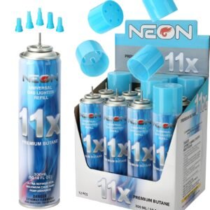 NEON UNIVERSAL GAS LIGHTER REFILL 300ML – 11X