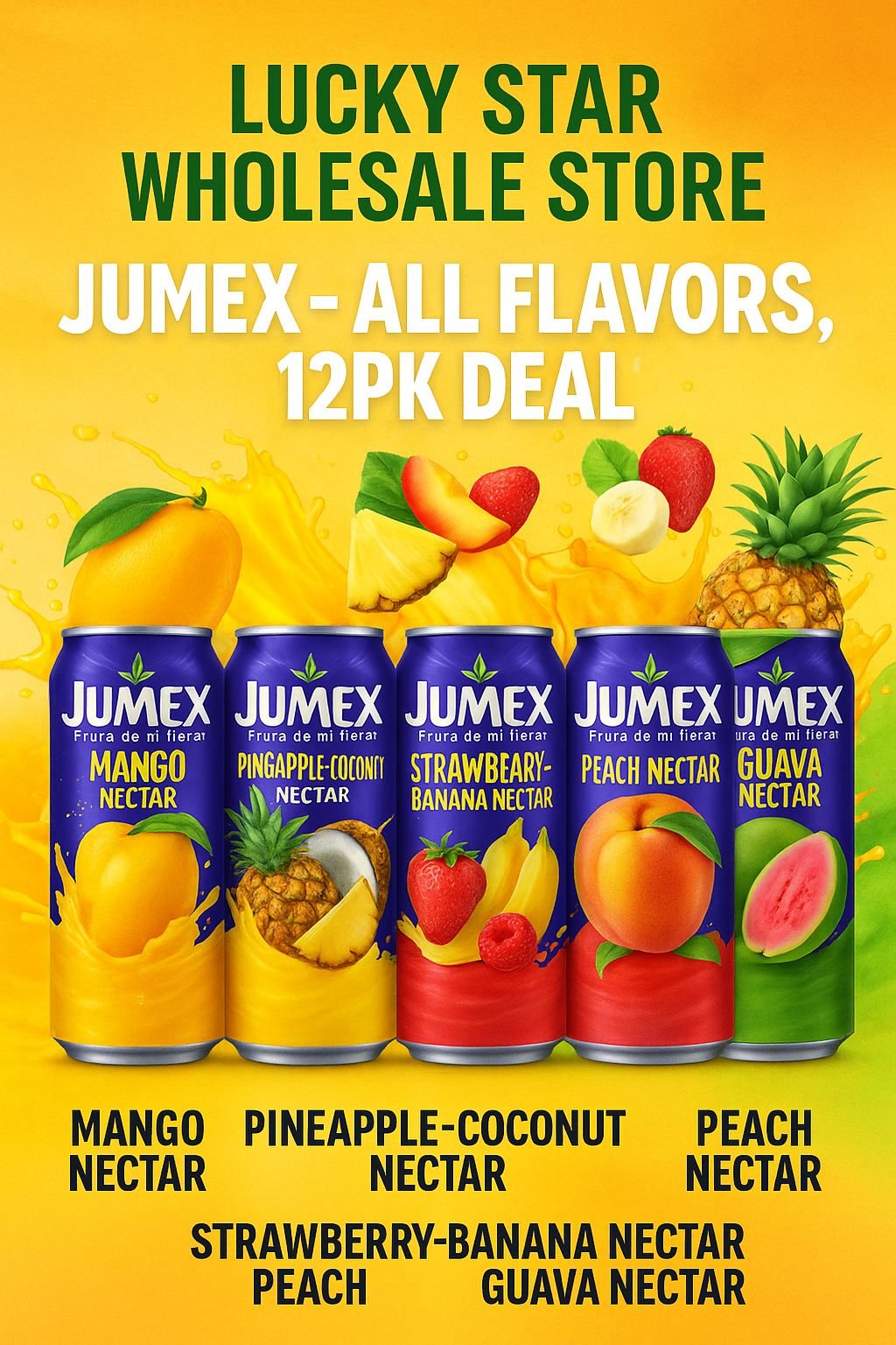 JUMEX 15.7 oz CAN 12CT