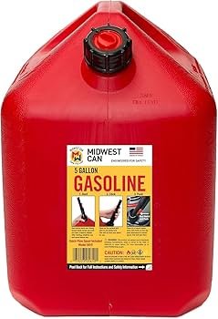 MIDWEST GASOLINE CAN 5 GALLON
