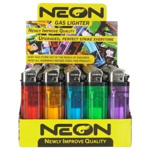 CHEAP LIGHTER 50CT – NEON GAS