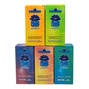 PSYCHED BLUE LOTUS EXTRACTS 6000MG DISPOSABLE 5CT