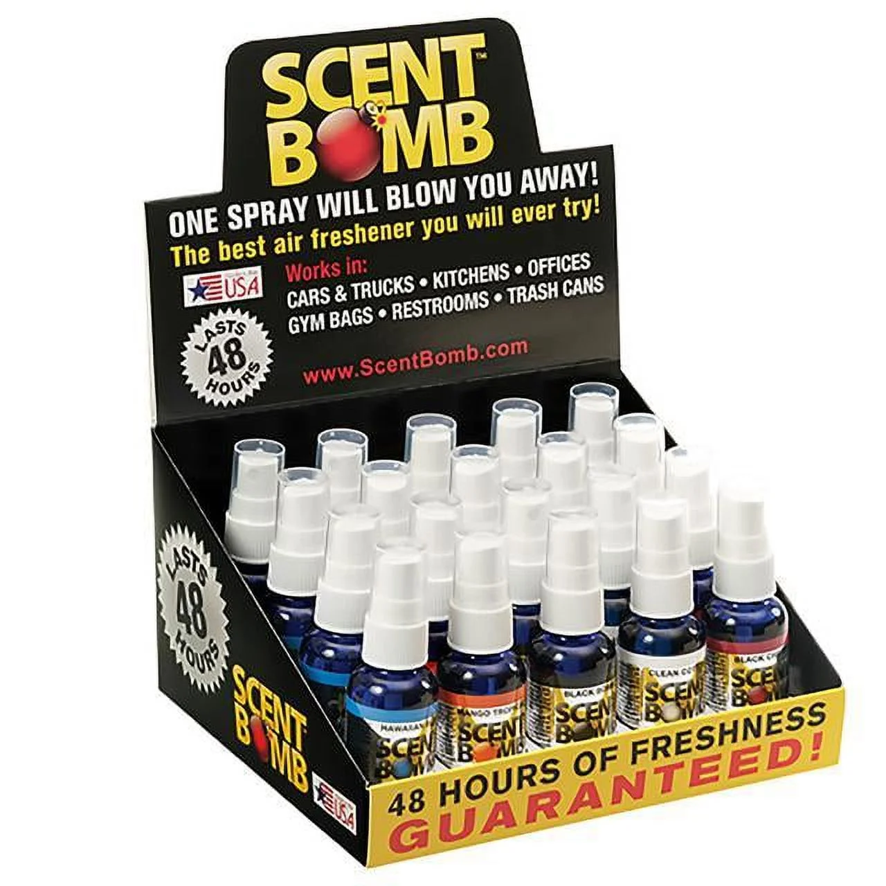 SCENT BOMB AIR FRESHER 20CT