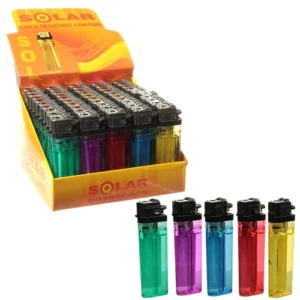 SOLAR LITE CHILD RESISTANT LIGHTERS 50CT – SOLAR LITE BRW
