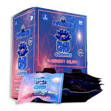 PSYCHED BLUE LOTUS GUMMIES 500 MG PER GUMMY – 1000 MG PER POUCH 50 COUNTS DISPENSER